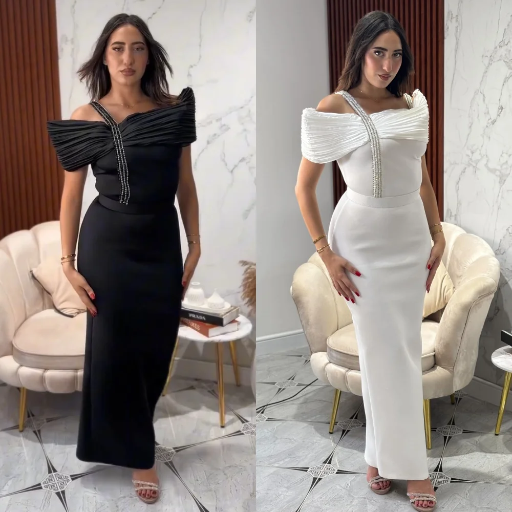 Matching Sexy Jersey Beading Sequined Pleat Straight Off-the-shoulder Midi Dresses Bespoke Occasion Dresses Sizes Available
Matching Sexy Jersey Beading Sequined Pleat Straight Off-the-shoulder Midi Dresses Bespoke Occasion Dresses Sizes Available