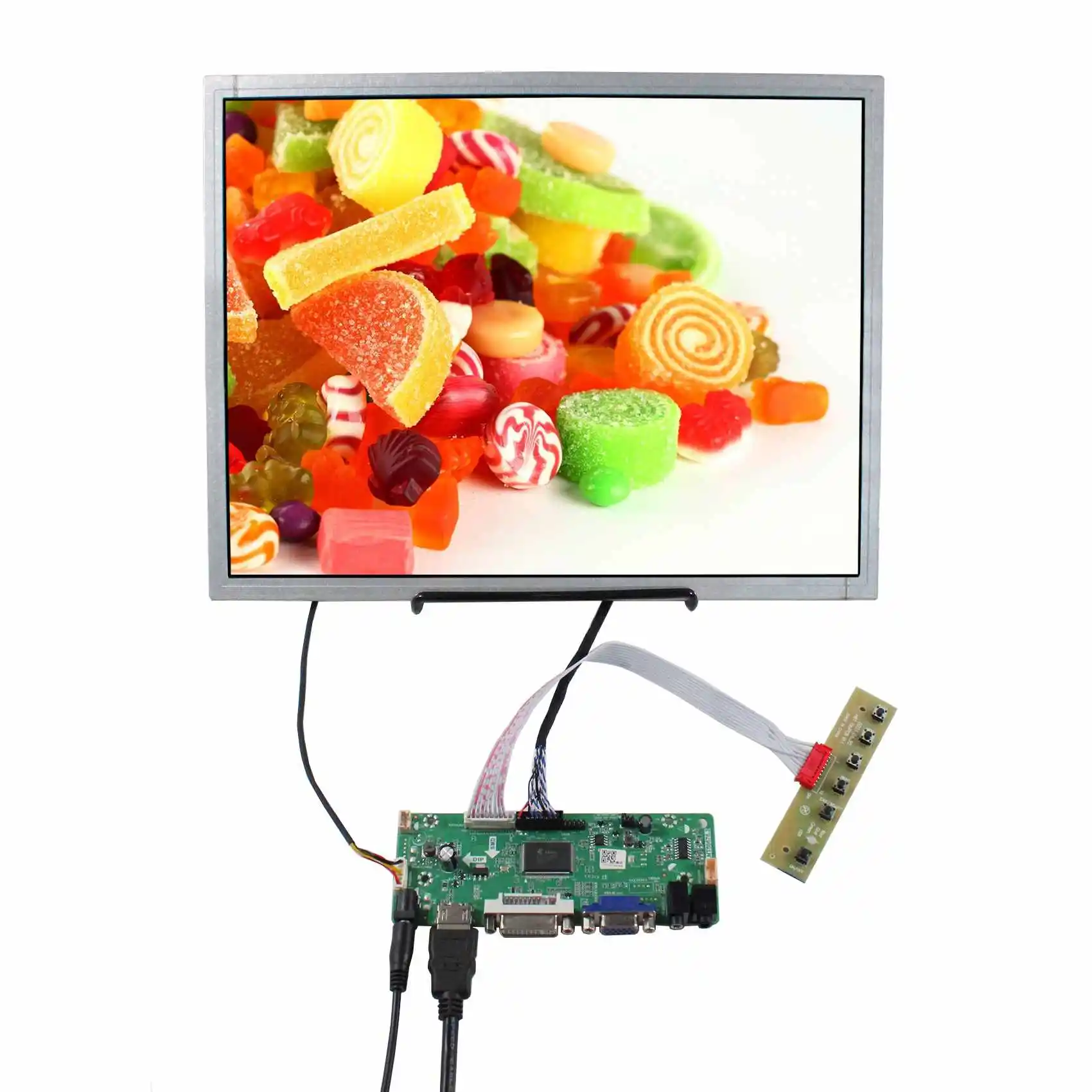 15-дюймовый AC150XA01 1024x76 8 ttl ЖК-экран и HDM I DVI VGA Аудио плата управления
15-дюймовый AC150XA01 1024x76 8 ttl ЖК-экран и HDM I DVI VGA Аудио плата управления