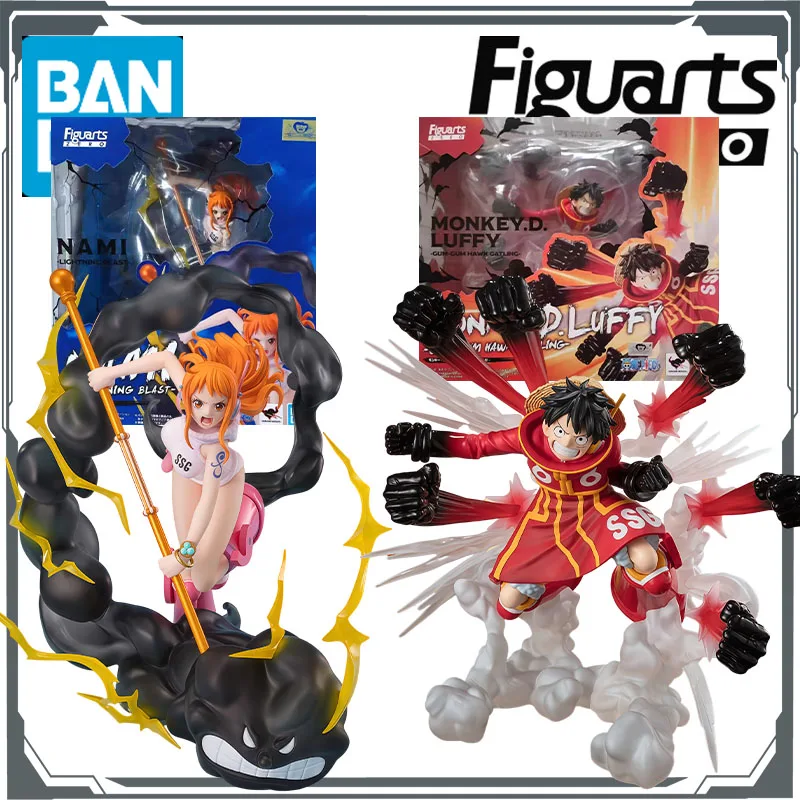 Bandai Original FiguartsZERO One Piece Nami-Thunderbolt-&Monkey·D·Luffy-Gomu No Falcon Gun Barrage-фигурки аниме игрушки для мальчиков
Bandai Original FiguartsZERO One Piece Nami-Thunderbolt-&Monkey·D·Luffy-Gomu No Falcon Gun Barrage-фигурки аниме игрушки для мальчиков