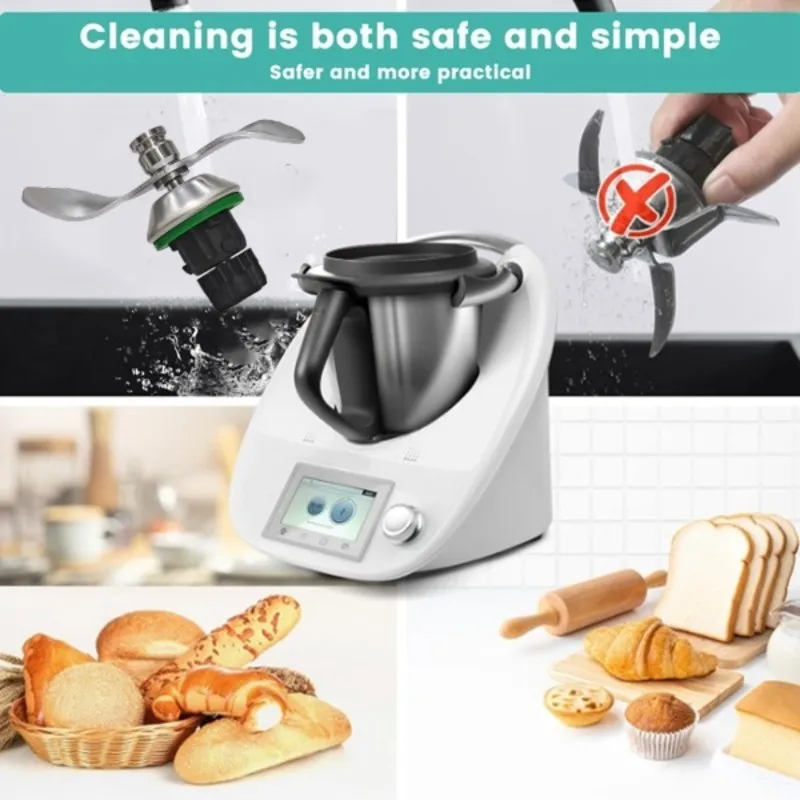 Hot Selling Dough Knives Replacement Parts For TM5/For TM6/For TM7 Mixer Upgraded Stainless Steel Blades Heads Blender
Hot Selling Dough Knives Replacement Parts For TM5/For TM6/For TM7 Mixer Upgraded Stainless Steel Blades Heads Blender