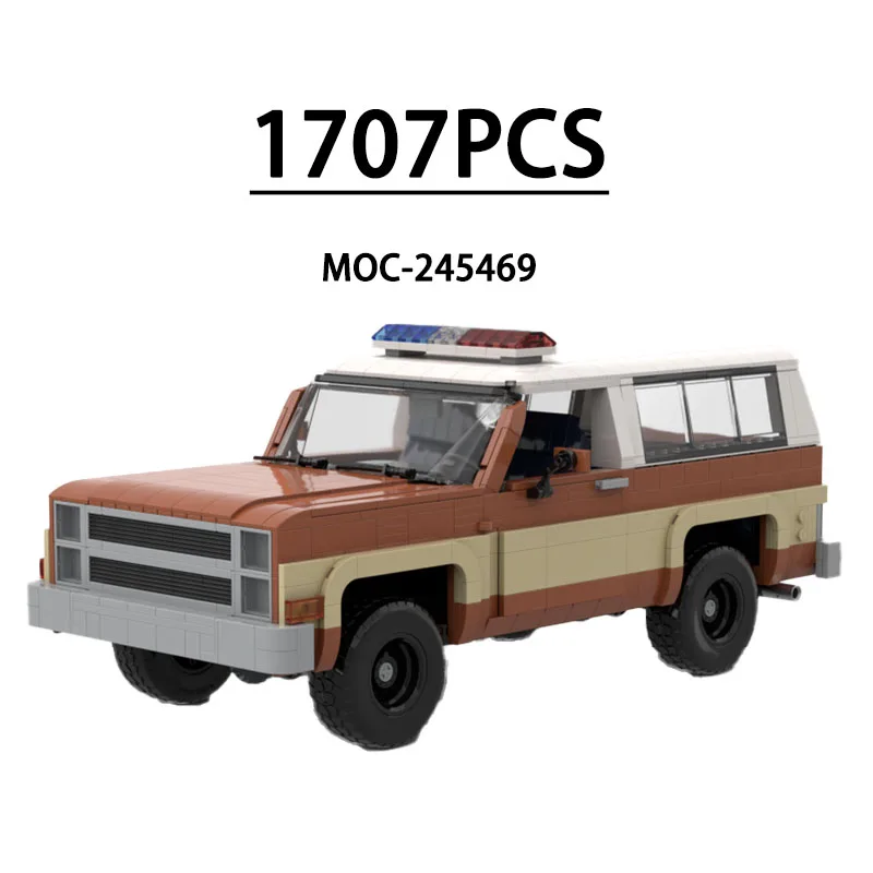 MOC-245469 Building Block Police Multi-Purpose Vehicle Model, 1,707 Pieces, Children's Birthday, Christmas and New Year Toy Gift
MOC-245469 Building Block Police Multi-Purpose Vehicle Model, 1,707 Pieces, Children's Birthday, Christmas and New Year Toy Gift
