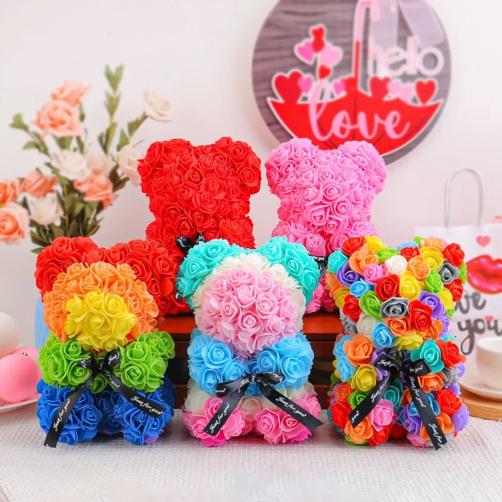 Eternal Flower 22cm Simulated Flower Rose Bear Valentine's Day Birthday Christmas Mother's Day Gift Home Wedding Party Decor
Eternal Flower 22cm Simulated Flower Rose Bear Valentine's Day Birthday Christmas Mother's Day Gift Home Wedding Party Decor