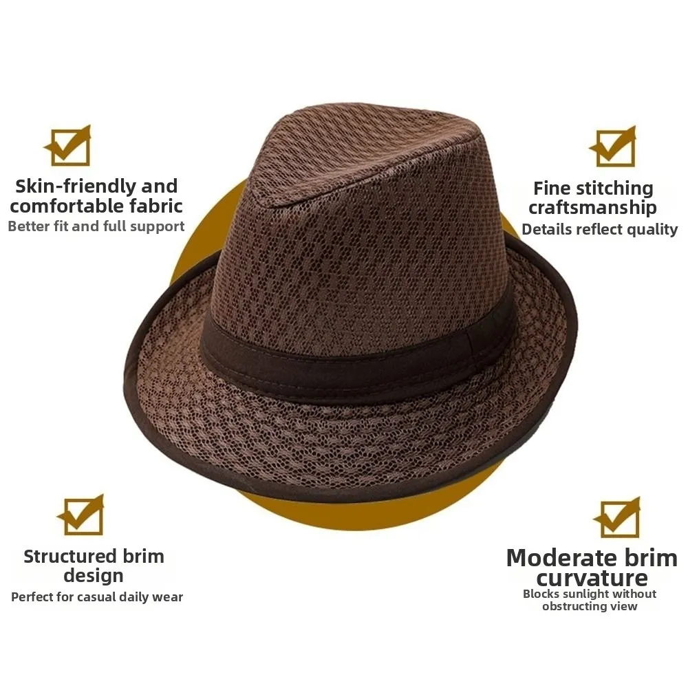 New Mesh Western Cowboy Hat Curved Brim Ethnic Roll Brim Cowgirl Cap Breathable Large Top Hat Outdoor Riding
New Mesh Western Cowboy Hat Curved Brim Ethnic Roll Brim Cowgirl Cap Breathable Large Top Hat Outdoor Riding
