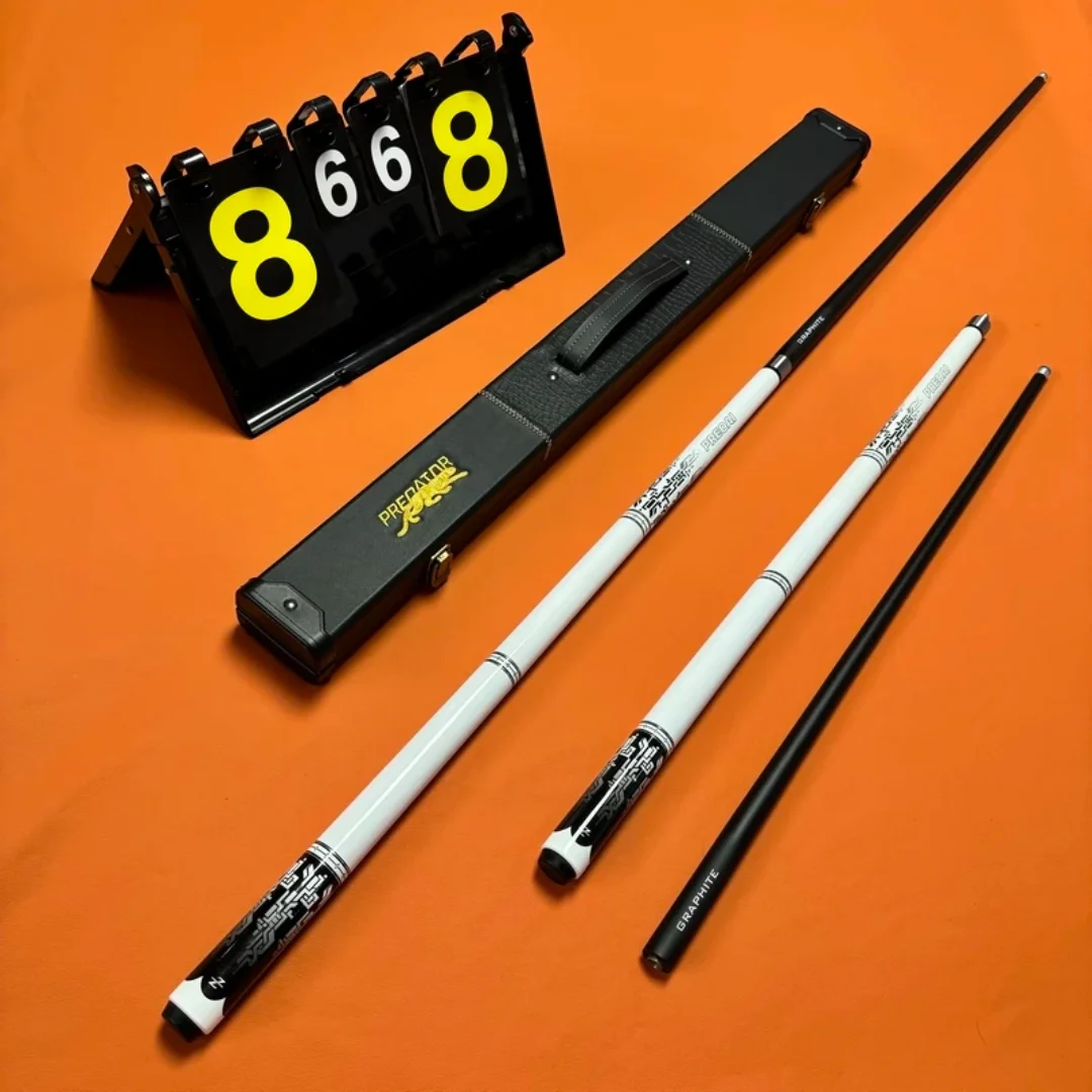 A set of high-performance 13mm carbon fiber billiard cue sticks - precision crafted billiard cue sticks, essential for professio
A set of high-performance 13mm carbon fiber billiard cue sticks - precision crafted billiard cue sticks, essential for professio