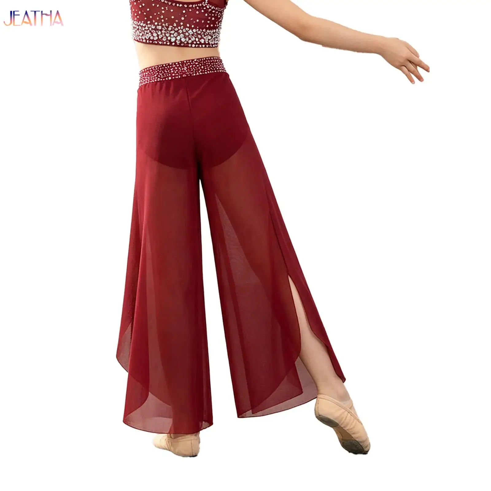 Dance Girls Elegant Classical Modern Contemporary Lyrical Dance Practice Mesh Pants Ballet Performance Competition Wear
Dance Girls Elegant Classical Modern Contemporary Lyrical Dance Practice Mesh Pants Ballet Performance Competition Wear