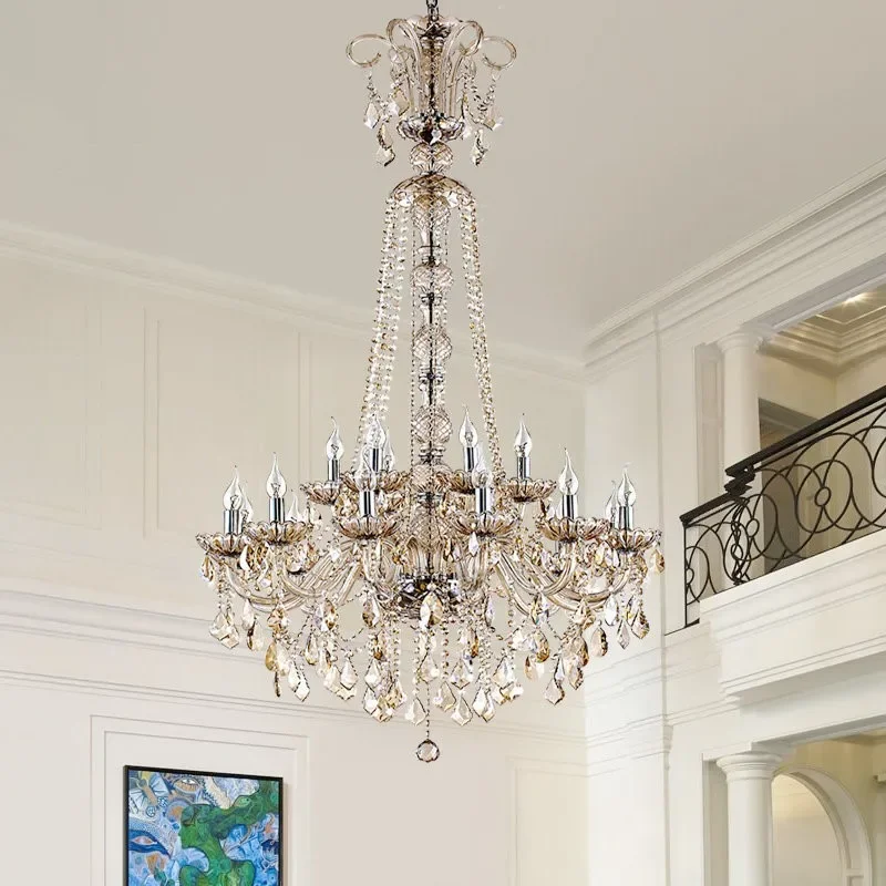 European-style hollow luxury villa crystal chandelier room decor lighting for living room light home decor
European-style hollow luxury villa crystal chandelier room decor lighting for living room light home decor