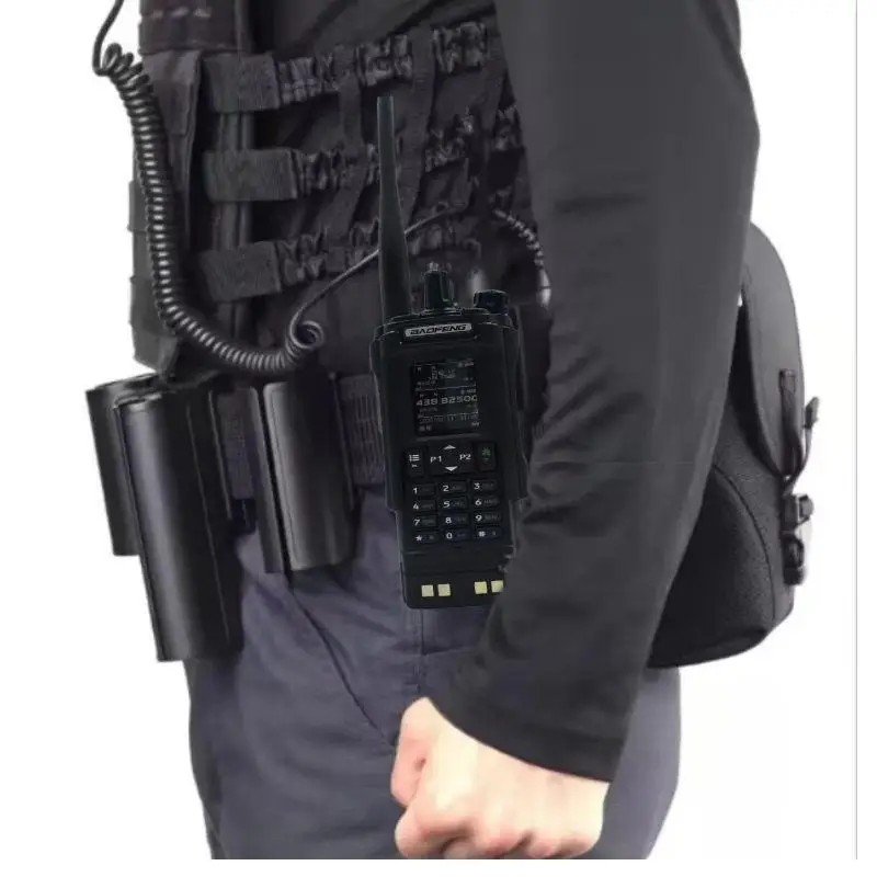 Single Piece Belt Clip Holster for Walkie Talkie Baofeng DM32/UV32 Model.
Single Piece Belt Clip Holster for Walkie Talkie Baofeng DM32/UV32 Model.