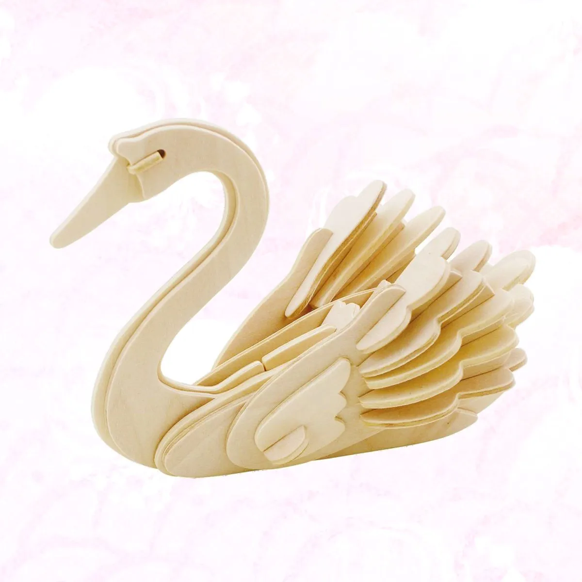 1Set Swan Shaped 3D Wooden Puzzle Educational Jigsaw Game for Kids and Adults Precision Cut Pieces Strong Durability Creative
1Set Swan Shaped 3D Wooden Puzzle Educational Jigsaw Game for Kids and Adults Precision Cut Pieces Strong Durability Creative