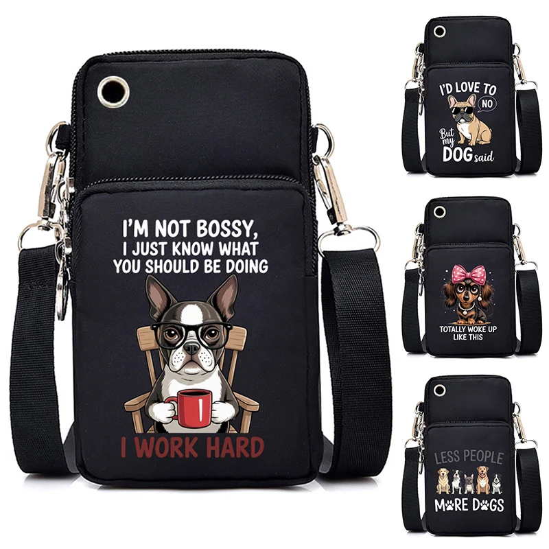 "I'm Not Bossy I Just Know What You Should Be Doing" Mobile Phone Bag Fun Sarcastic Humor Animal Dog Women Shoulder Bag
"I'm Not Bossy I Just Know What You Should Be Doing" Mobile Phone Bag Fun Sarcastic Humor Animal Dog Women Shoulder Bag