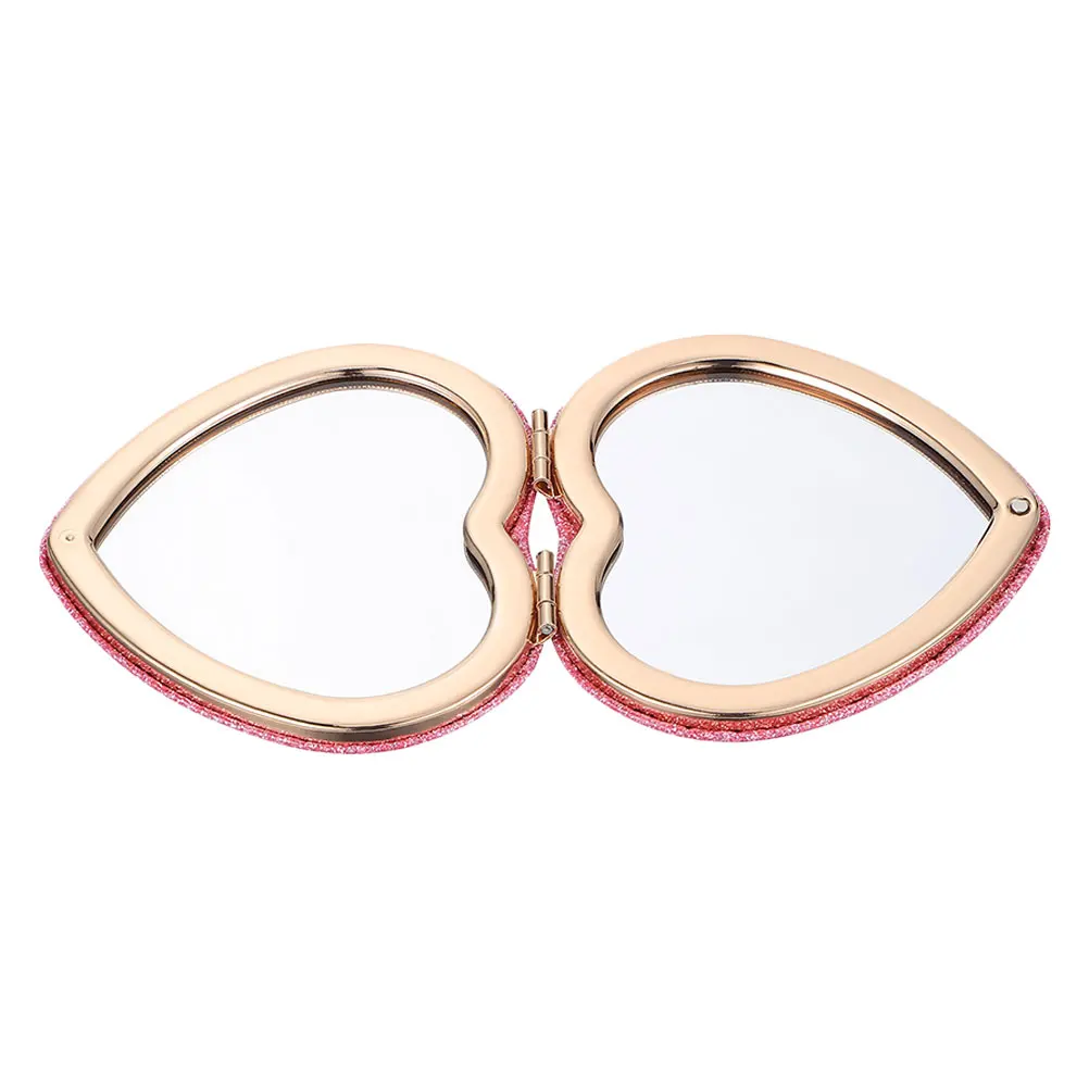 Portable Heart Shaped Makeup Mirror Small Pocket Foldable Handheld Bag Dual Sided Magnifying Compact Durable
Portable Heart Shaped Makeup Mirror Small Pocket Foldable Handheld Bag Dual Sided Magnifying Compact Durable