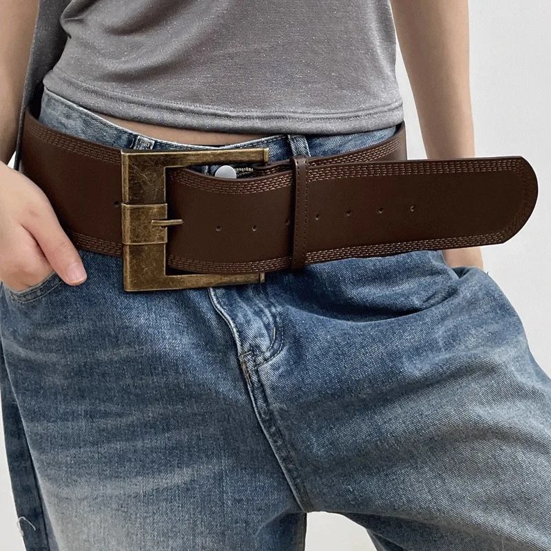 Дизайнерские ремни для женщин, винтажный широкий пояс, большие размеры, западный ковбойский ковбойский гот Y2k, коричневый, средневековый, модный женский ремень
Дизайнерские ремни для женщин, винтажный широкий пояс, большие размеры, западный ковбойский ковбойский гот Y2k, коричневый, средневековый, модный женский ремень