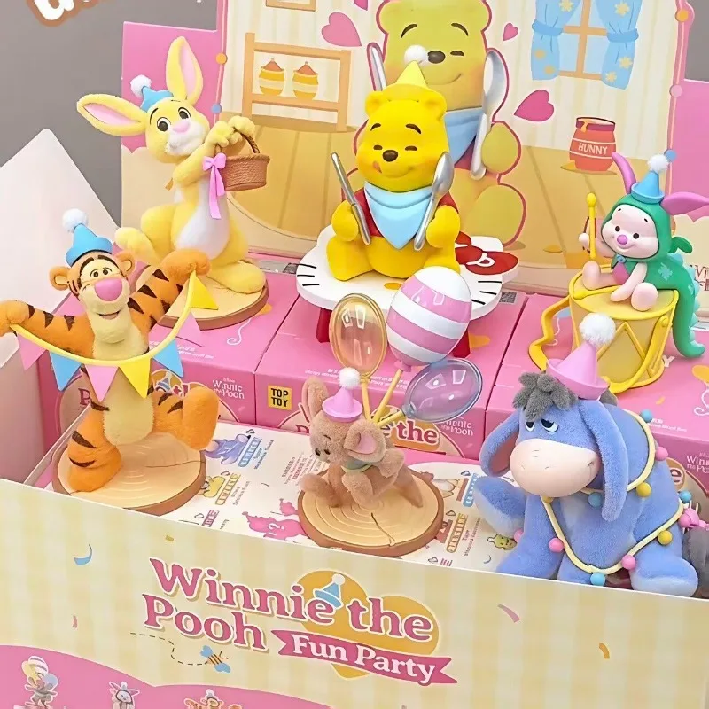 Genuine Winnie The Pooh Carnival Party Series Blind Box Figurine Trendy Play Model Mystery Box Cartoon Desktop Decora Kids Gift
Genuine Winnie The Pooh Carnival Party Series Blind Box Figurine Trendy Play Model Mystery Box Cartoon Desktop Decora Kids Gift