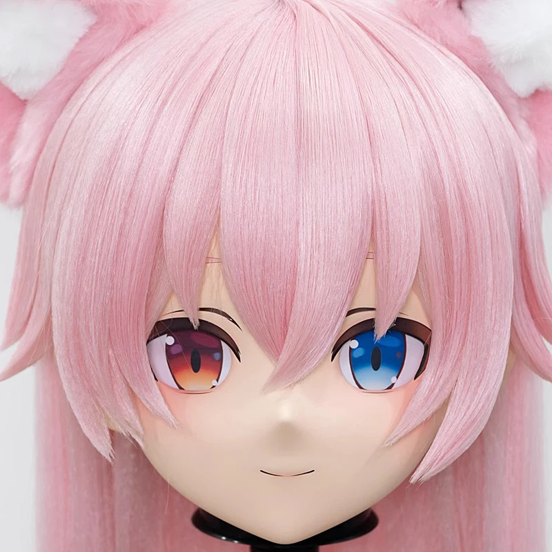 (MEO0120) Customize Handmade Full Head Lockable Crossdress Male to Female Japanese Cartoon Anime Game Character Kigurumi Mask
(MEO0120) Customize Handmade Full Head Lockable Crossdress Male to Female Japanese Cartoon Anime Game Character Kigurumi Mask