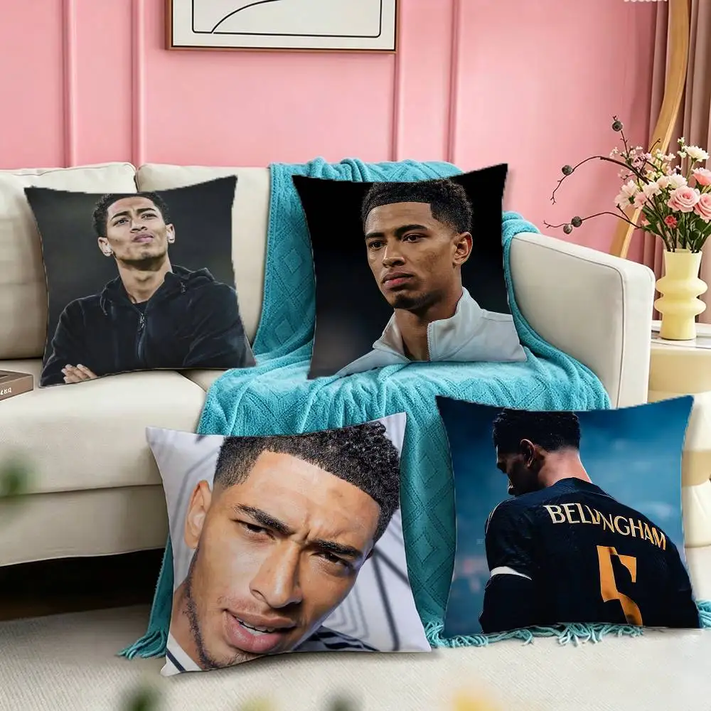 Football Star Jude Bellingham Pillow Case Square Double-Sided Sofa Cushion Cover Bedroom Bedside Pillow
Football Star Jude Bellingham Pillow Case Square Double-Sided Sofa Cushion Cover Bedroom Bedside Pillow