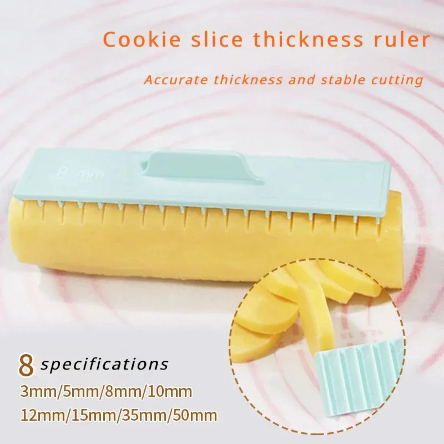 8Pcs Plastic Biscuit Measuring Ruler Baking Tools - Perfect for Decorating, Butter Molding, and Cake Baking - Essential Bakery A
8Pcs Plastic Biscuit Measuring Ruler Baking Tools - Perfect for Decorating, Butter Molding, and Cake Baking - Essential Bakery A
