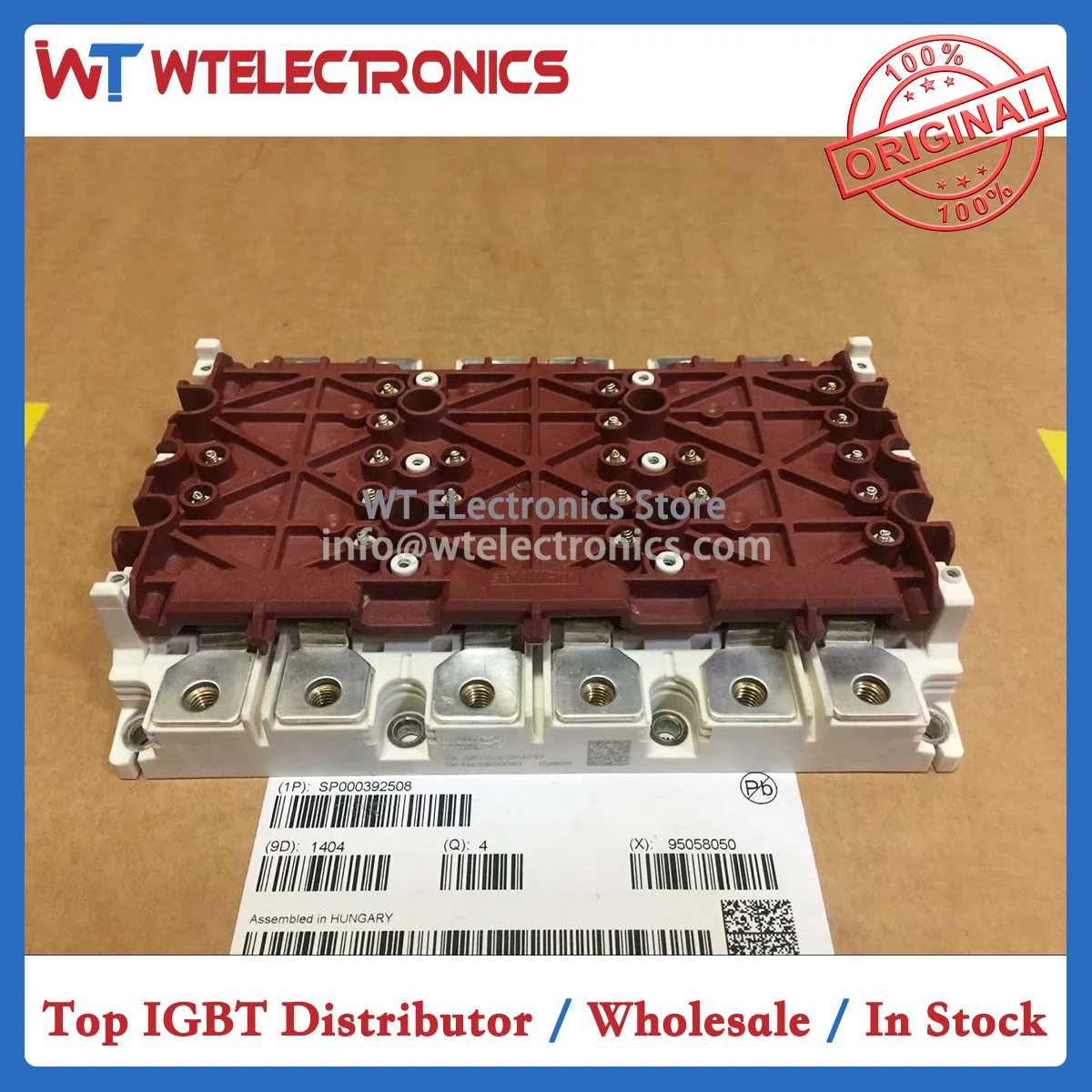 Genuine SKIM909GD066HD IGBT Module SKIM909GD066HD 
Genuine SKIM909GD066HD IGBT Module SKIM909GD066HD