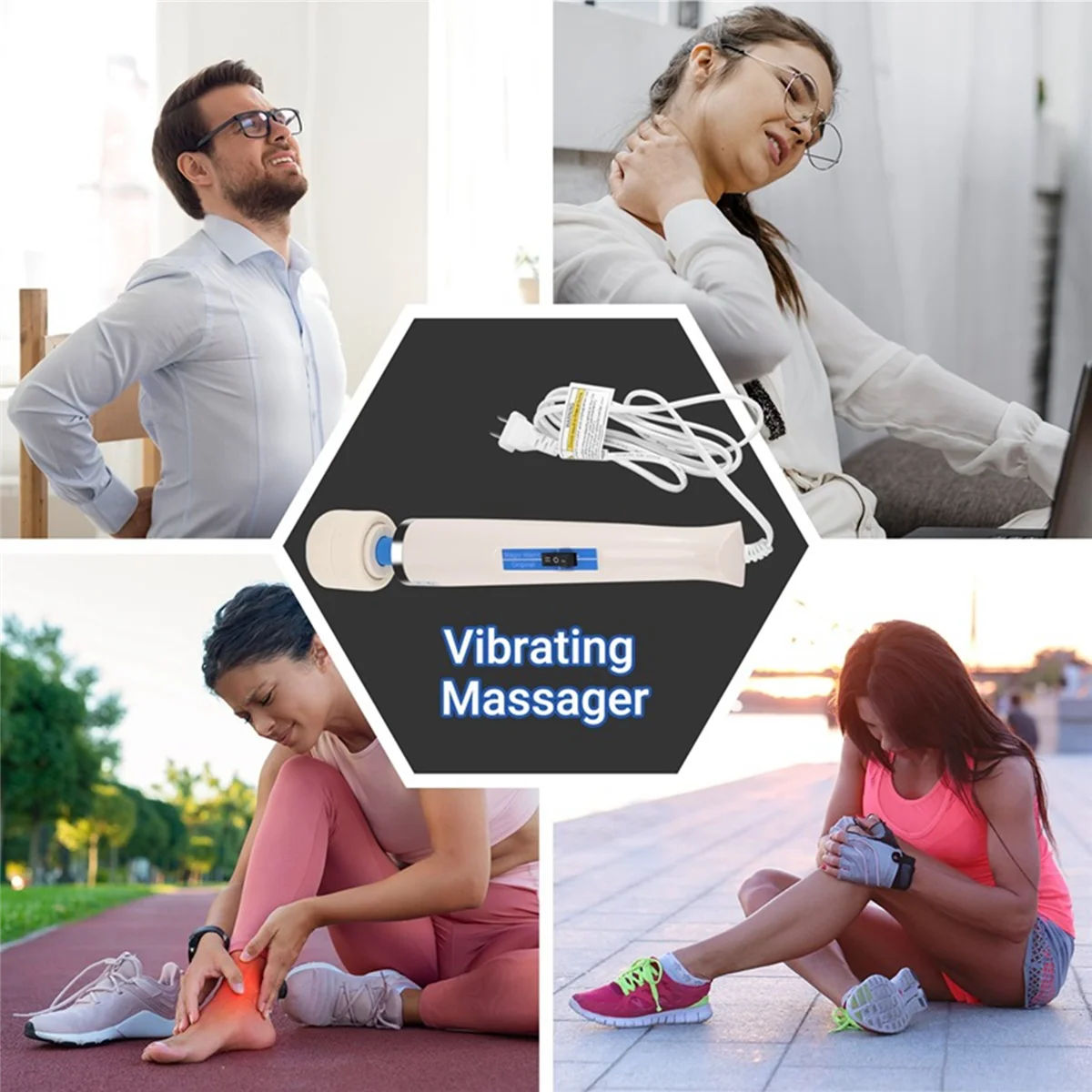 A38M Wand Massager Super Vibrating Massager Hv-260R Electric Vibrating Massager Us Plug
A38M Wand Massager Super Vibrating Massager Hv-260R Electric Vibrating Massager Us Plug