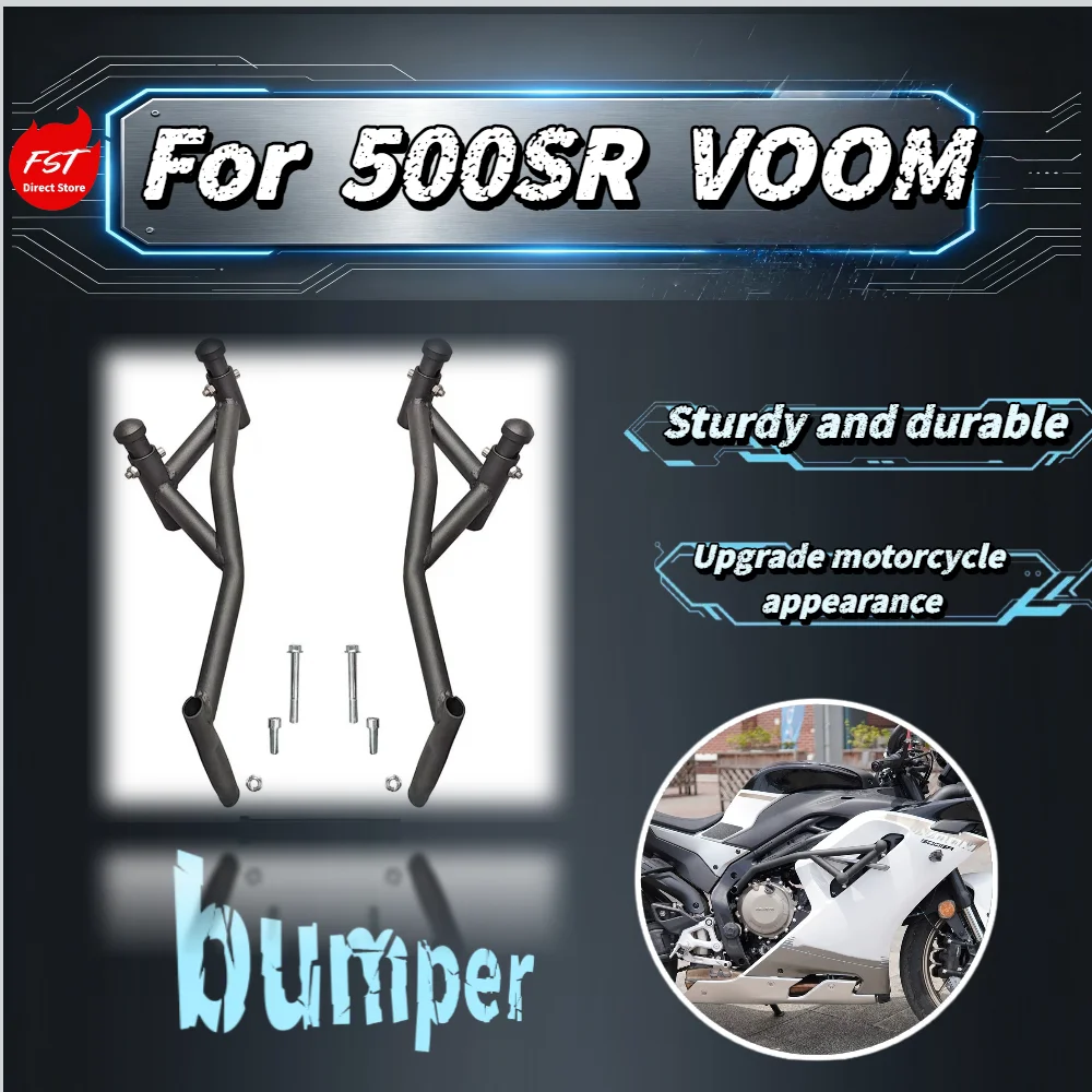 For 500SR Racing Spring Crash Bar Motorcycle Engine Bumper Anti-collision Guard Accessories
For 500SR Racing Spring Crash Bar Motorcycle Engine Bumper Anti-collision Guard Accessories