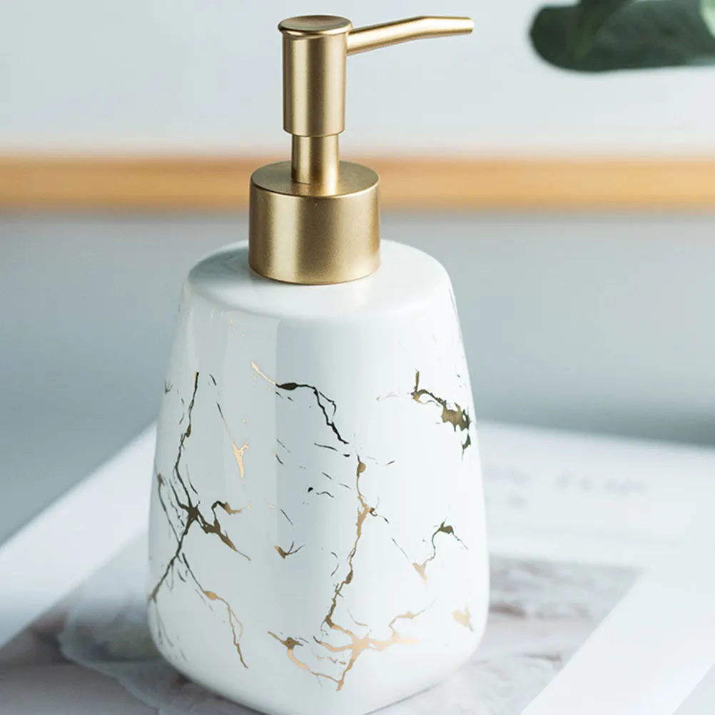 Ceramic Soap Dispenser Leakproof Reusable Travel Size Hand Soap Bottle for Home Office Shower Gel Lotion Dispenser Bathroom
Ceramic Soap Dispenser Leakproof Reusable Travel Size Hand Soap Bottle for Home Office Shower Gel Lotion Dispenser Bathroom