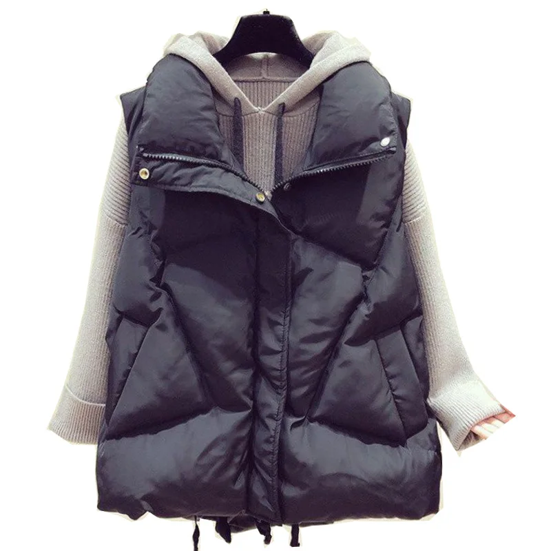 Women's Waistcoat Warm Solid Stand Collar Vest Autumn Zipper Pocket Vests Female 2023 Casual Ladies Winter Sleeveless Coats XL
Women's Waistcoat Warm Solid Stand Collar Vest Autumn Zipper Pocket Vests Female 2023 Casual Ladies Winter Sleeveless Coats XL