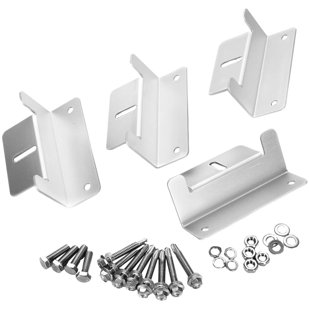 Solar Panel Mounting Brackets Z Type Aluminum Alloy for RV Yacht Boat Marine Vehicle Designed for Harsh Weather
Solar Panel Mounting Brackets Z Type Aluminum Alloy for RV Yacht Boat Marine Vehicle Designed for Harsh Weather