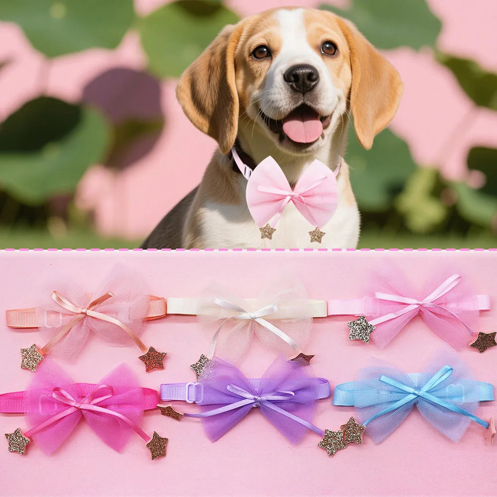 50pcs Lace Dog Bowties Fashion Cute Dog Bow Tie Neckties Doy Puppy Grooming Accessories For Small Dogs Grooming Products
50pcs Lace Dog Bowties Fashion Cute Dog Bow Tie Neckties Doy Puppy Grooming Accessories For Small Dogs Grooming Products