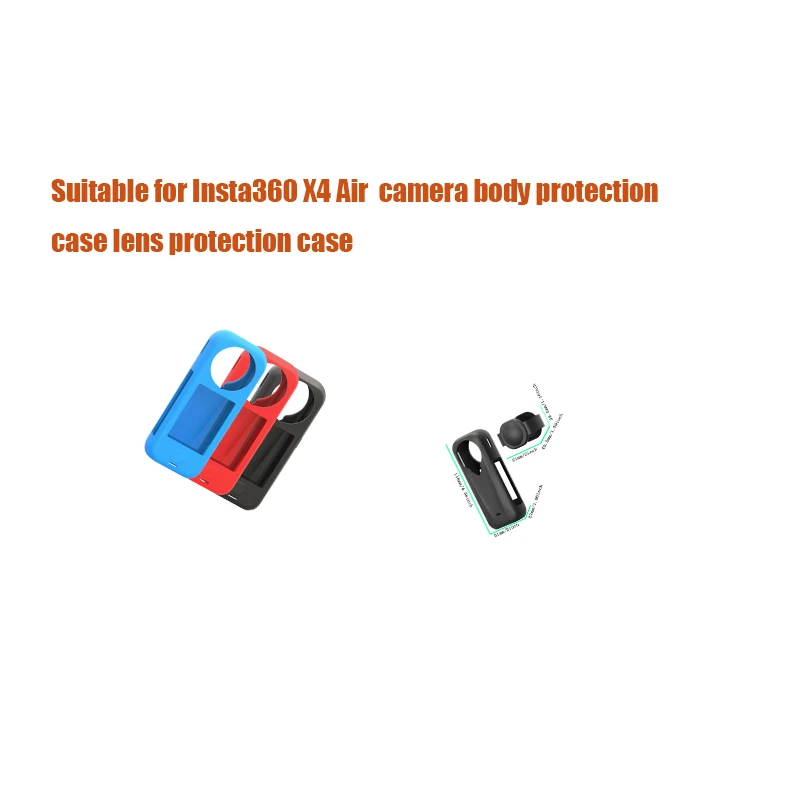 Suitable for Insta360 X4 Air camera body protection case lens protection case
Suitable for Insta360 X4 Air camera body protection case lens protection case