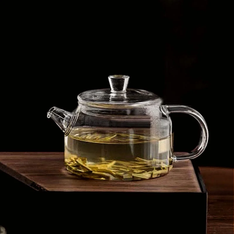 One Person 200ml Heat-resistant Small Glass Teapot With Filter Brewing Flower Green Tea Pot Home Tea Maker Kung Fu Tea Set
One Person 200ml Heat-resistant Small Glass Teapot With Filter Brewing Flower Green Tea Pot Home Tea Maker Kung Fu Tea Set