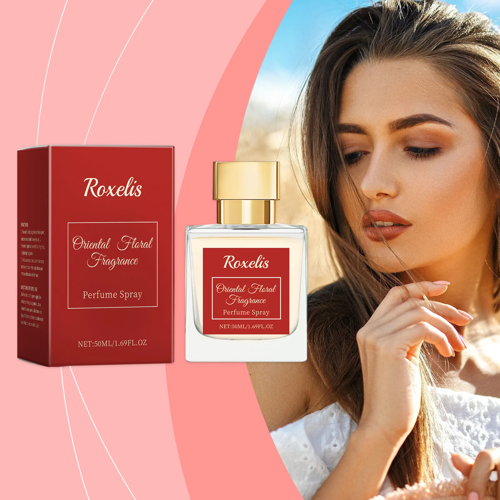 Oriental Floral Spray, Lasting Fragrance, Natural Fresh Charm, Elegant Oriental Floral Fragrance, Convenient Portable Perfume
Oriental Floral Spray, Lasting Fragrance, Natural Fresh Charm, Elegant Oriental Floral Fragrance, Convenient Portable Perfume