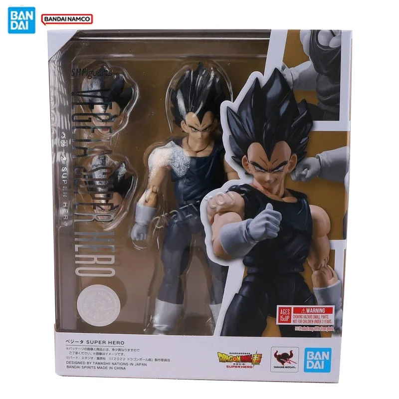 Оригинальная фигурка Bandai, модель Dragon Ball Super, набор для сборки SHF Vegeta Super Hero Collection, фигурка-модель, игрушки для мальчиков, подарки
Оригинальная фигурка Bandai, модель Dragon Ball Super, набор для сборки SHF Vegeta Super Hero Collection, фигурка-модель, игрушки для мальчиков, подарки