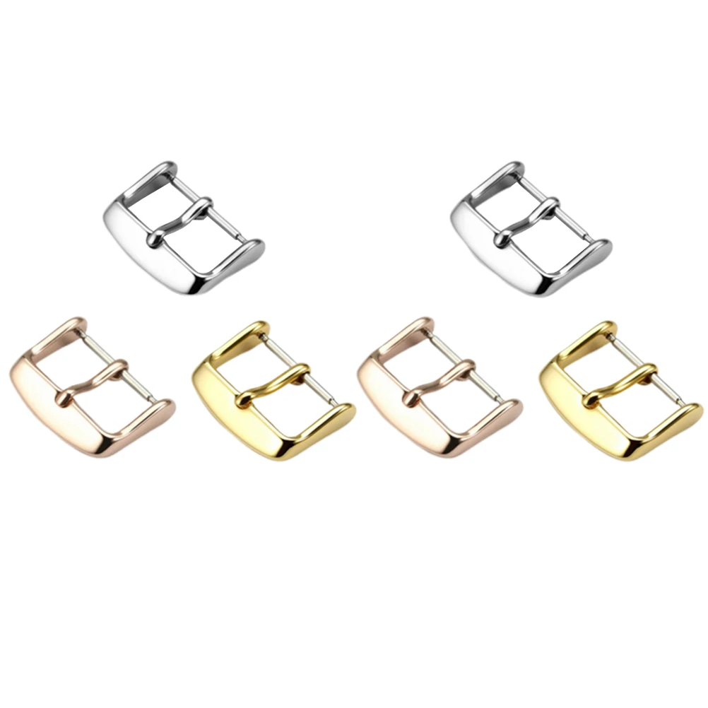 6Pcs IP Electroplate 316L Fine Steel Watch Buckle Watch Band Buckle (22mm Silver 22mm Golden 22cm Rose Gold) 
6Pcs IP Electroplate 316L Fine Steel Watch Buckle Watch Band Buckle (22mm Silver 22mm Golden 22cm Rose Gold)