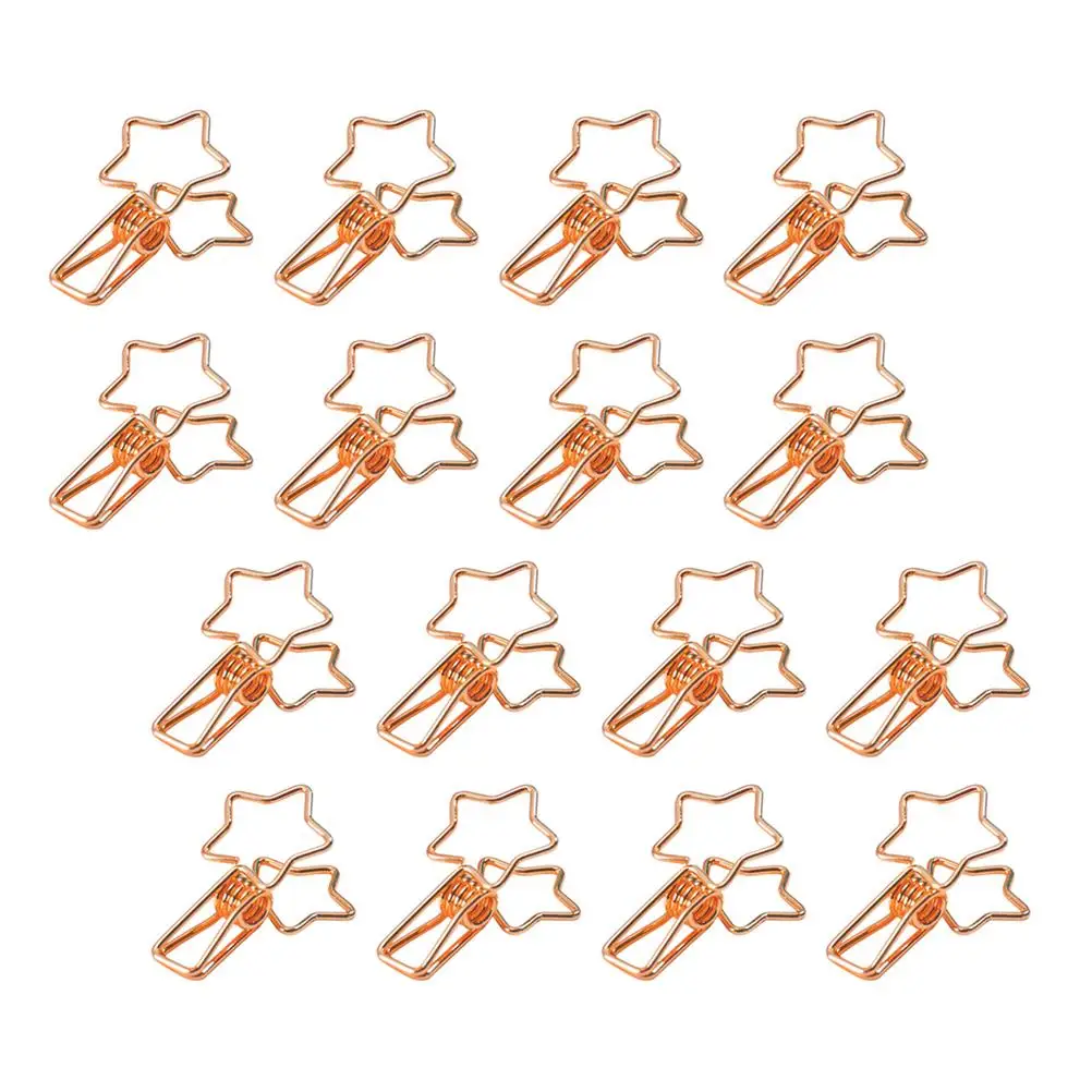 16 Pcs Clip Binder Clips File Organizing Office Tickets Bill Cute Metal Iron Receipt
16 Pcs Clip Binder Clips File Organizing Office Tickets Bill Cute Metal Iron Receipt