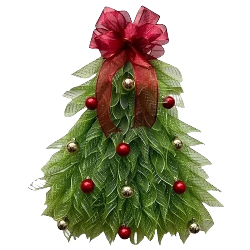 Handmade Christmas Tree Wreath For Front Door, Front Door Wreath Door Hanging Christmas Wreath Holiday Decoration
Handmade Christmas Tree Wreath For Front Door, Front Door Wreath Door Hanging Christmas Wreath Holiday Decoration