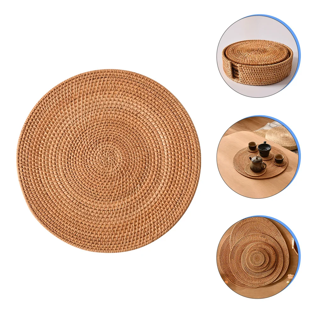 4 Pcs Coasters Woven Cup Pad H woven Natural Material Heat Insulation Mat Coffee Table Teacup Pad Dining Decor
4 Pcs Coasters Woven Cup Pad H woven Natural Material Heat Insulation Mat Coffee Table Teacup Pad Dining Decor