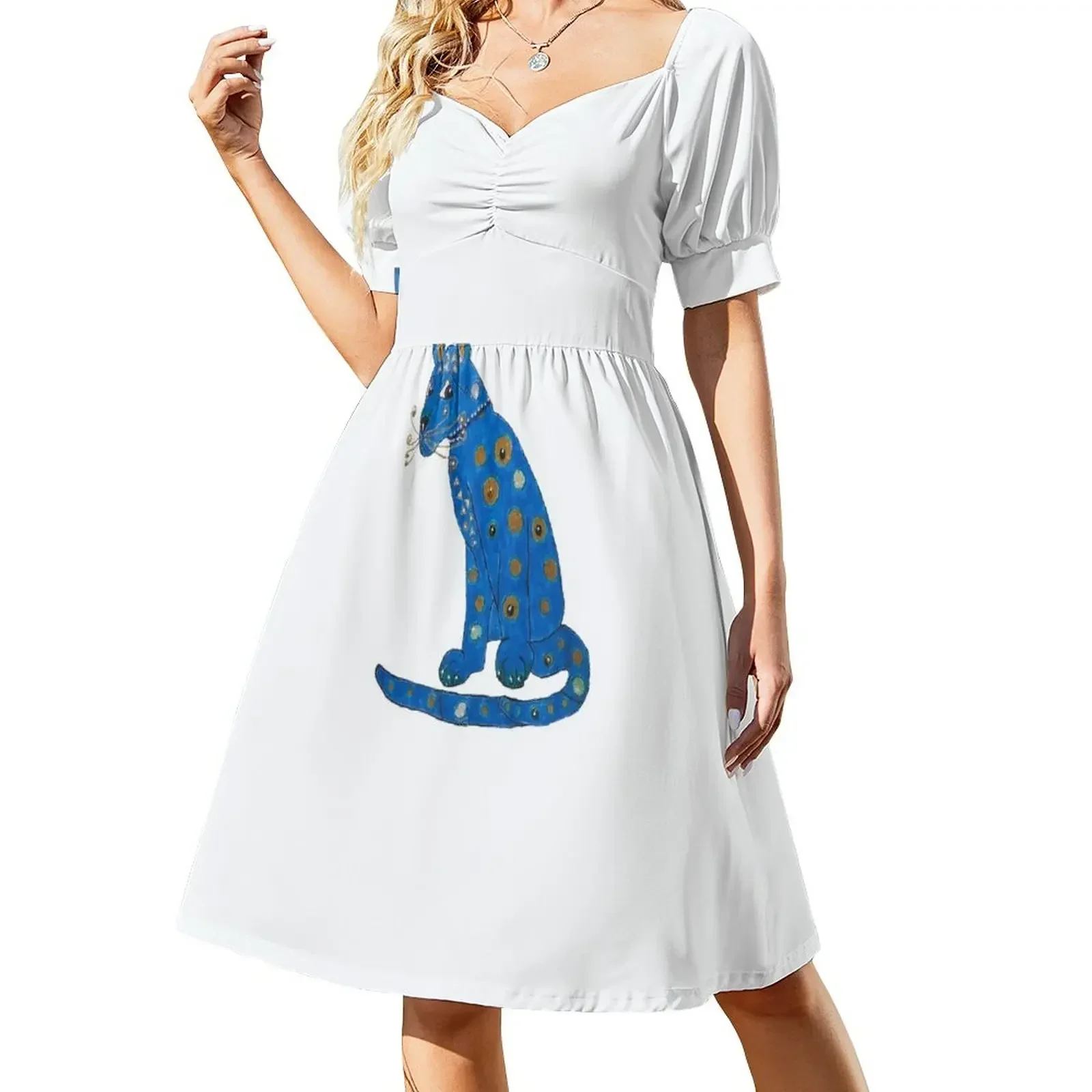 blue cat Short-Sleeved Dress Summer dresses for women party dresses woman prom dress 2025 Dress
blue cat Short-Sleeved Dress Summer dresses for women party dresses woman prom dress 2025 Dress