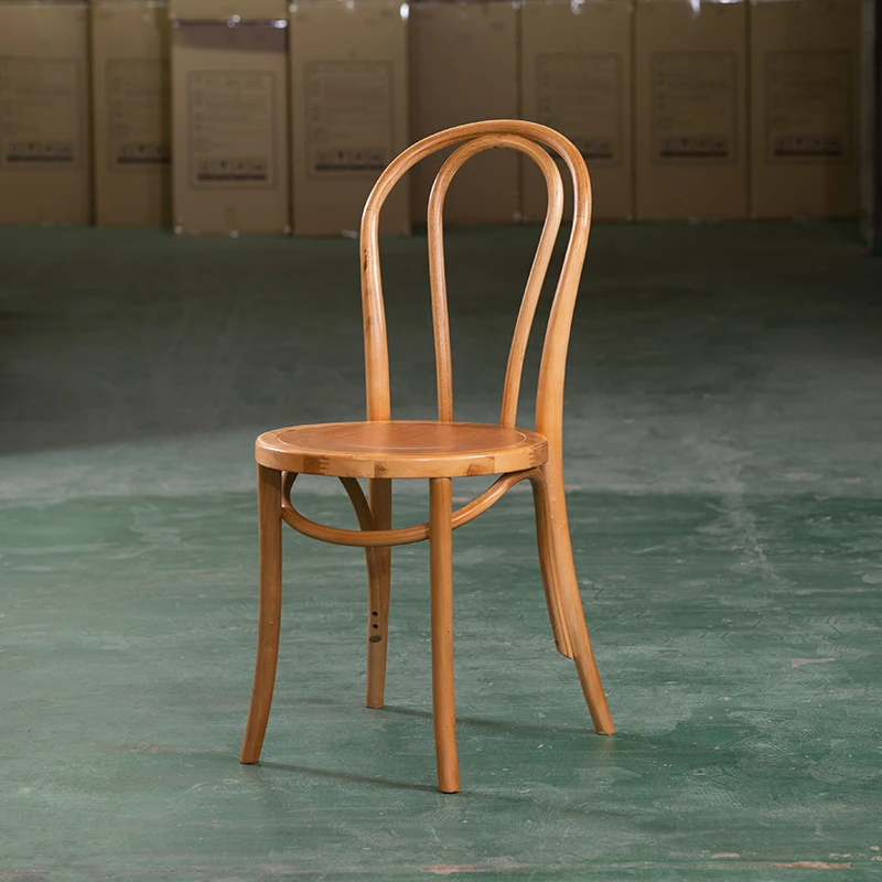 Solid wood dining curved wood back chair French retro chair old adult sannasonite
Solid wood dining curved wood back chair French retro chair old adult sannasonite