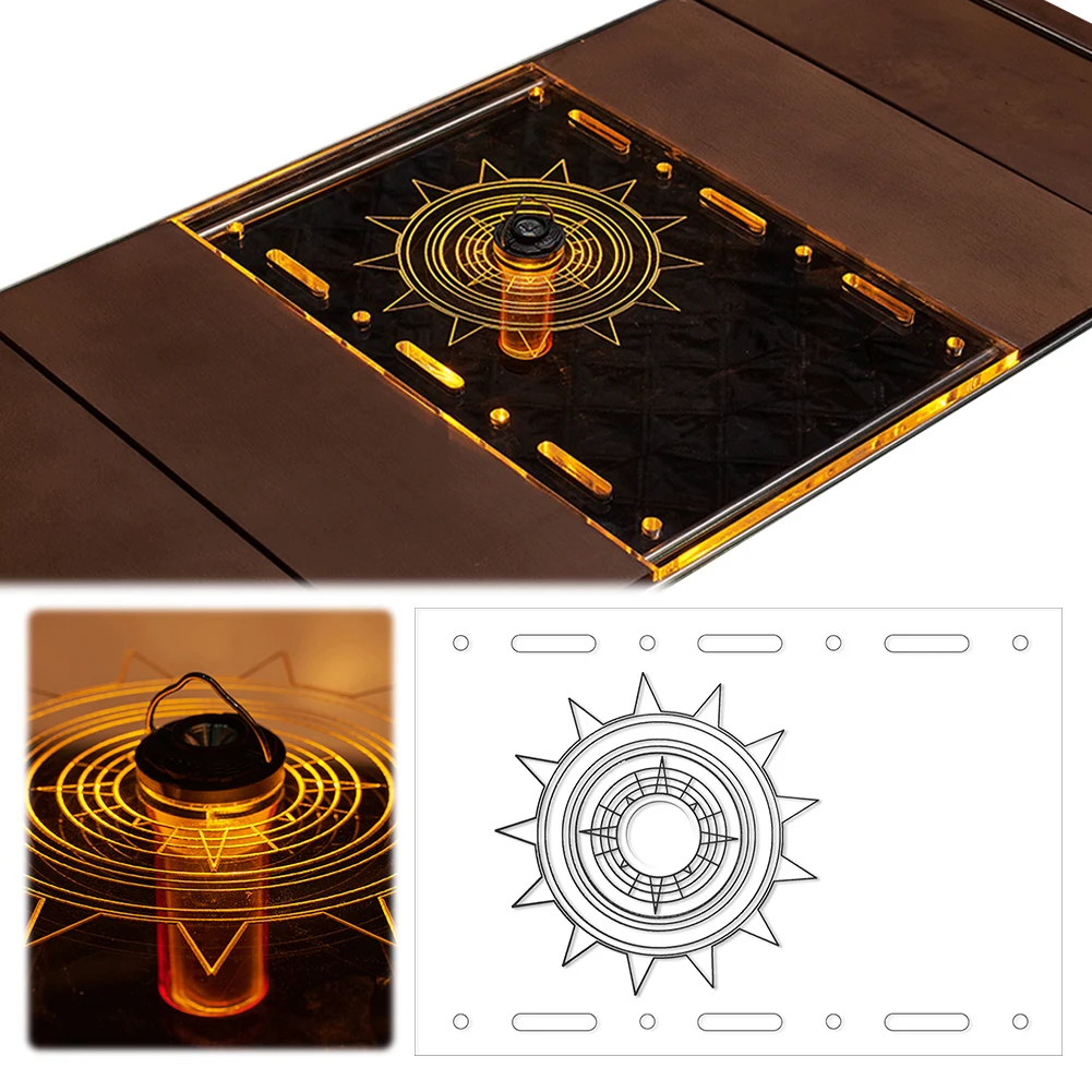 Acrylic Unit Board Multifunctional One Unit Camping Unit Board Thickened Clear Table Board for Goal Zero Camping Light
Acrylic Unit Board Multifunctional One Unit Camping Unit Board Thickened Clear Table Board for Goal Zero Camping Light