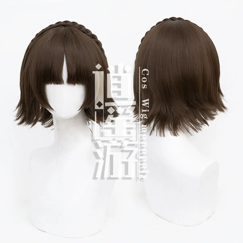 Аниме Makoto Niijima, парики для косплея, 35 см, короткие женские вечерние костюмы P5, термостойкие синтетические волосы + шапочка для парика
Аниме Makoto Niijima, парики для косплея, 35 см, короткие женские вечерние костюмы P5, термостойкие синтетические волосы + шапочка для парика
