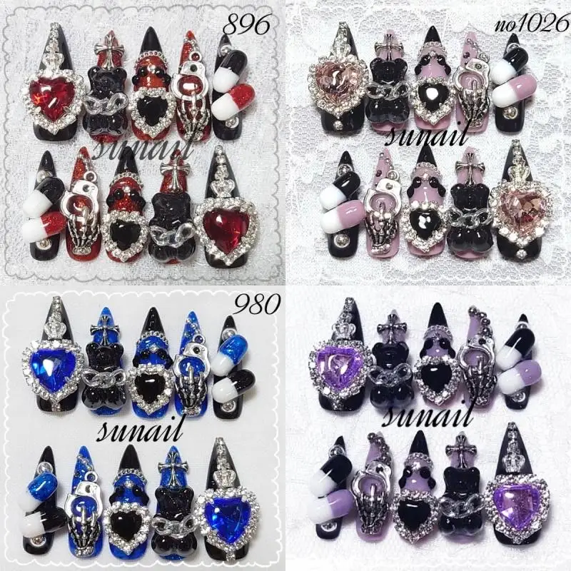Diy Heavy Industry Black Gradient Series Pill Nail Art Handmade Y2K Press On Nails Tips Design Manicure Girl Gift
Diy Heavy Industry Black Gradient Series Pill Nail Art Handmade Y2K Press On Nails Tips Design Manicure Girl Gift