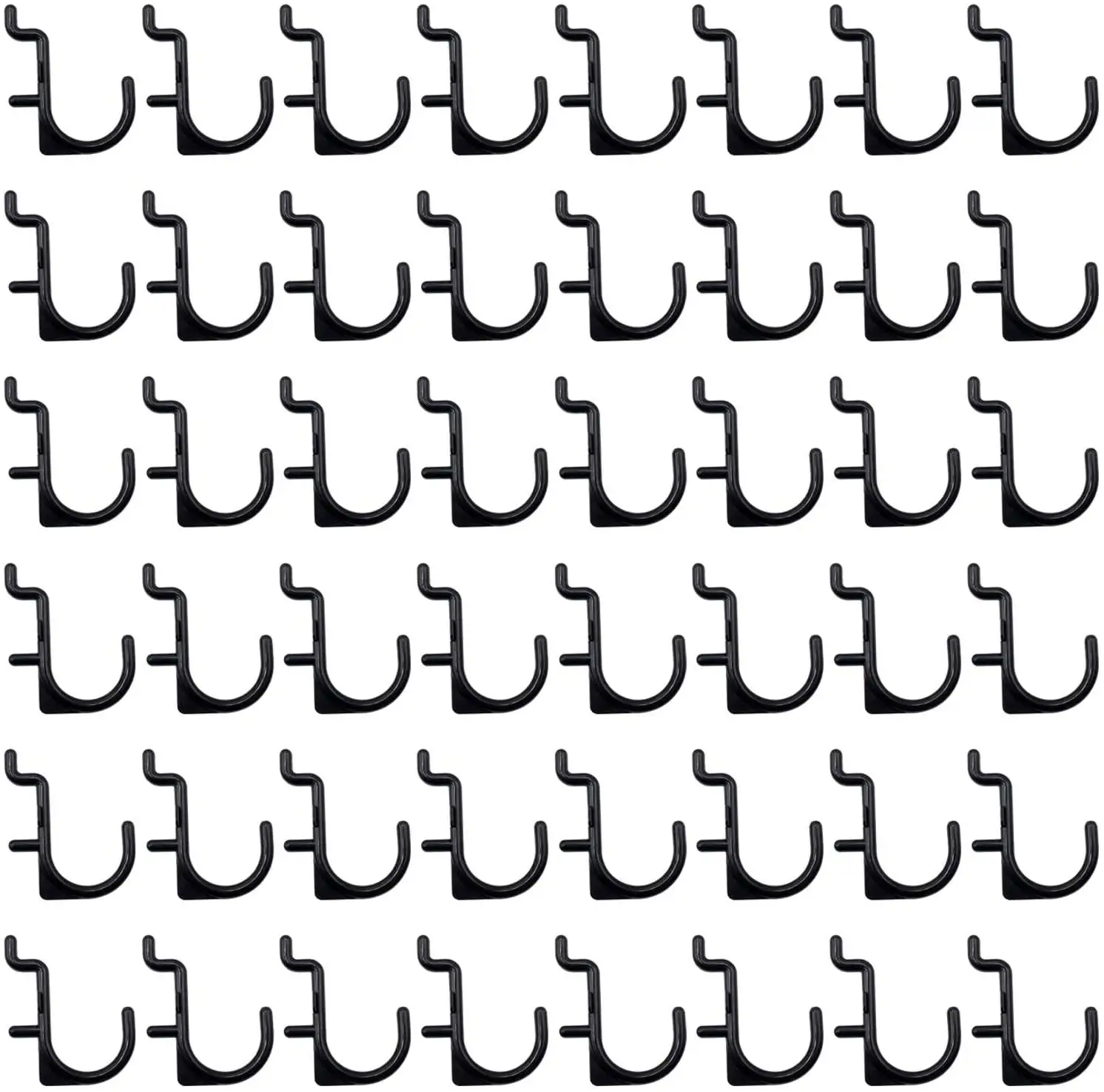 100pcs J Shape Hooks Plastic Pegboard Wall Organizer Garage Storage Rack Display Hook Metal Hook Home Storage Solution
100pcs J Shape Hooks Plastic Pegboard Wall Organizer Garage Storage Rack Display Hook Metal Hook Home Storage Solution