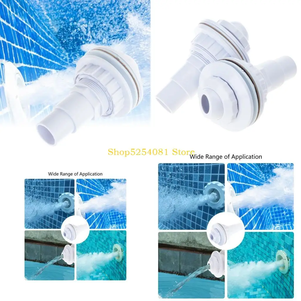 AXYC Swivelling Pool Return Nozzle Set Pool Jets Nozzle Set with Seal Simple Installs
AXYC Swivelling Pool Return Nozzle Set Pool Jets Nozzle Set with Seal Simple Installs