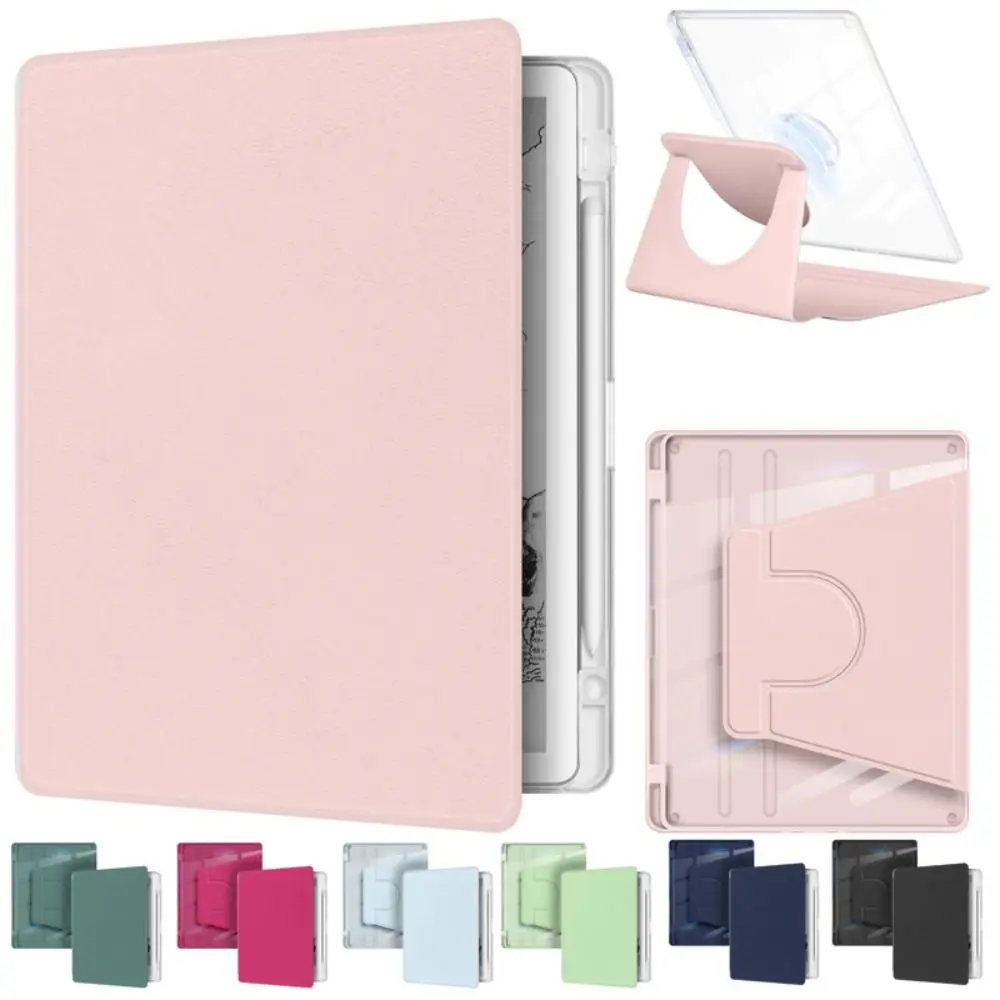 Magnetic Case Auto Wake/Sleep with Pencil Holder Protective Shell Adjustable for Kindle Scribe/Colorsoft 11 inch (2025)
Magnetic Case Auto Wake/Sleep with Pencil Holder Protective Shell Adjustable for Kindle Scribe/Colorsoft 11 inch (2025)