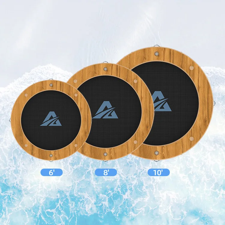 Custom Size 6ft 8ft 10ft Round Floating Ring Inflatable Water Hammock
Custom Size 6ft 8ft 10ft Round Floating Ring Inflatable Water Hammock