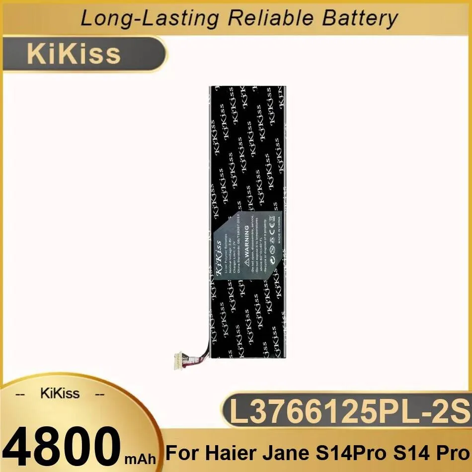 Аккумулятор большой емкости 4800 мАч для ноутбука Haier Jane S14 Pro L3766125PL-2S
Аккумулятор большой емкости 4800 мАч для ноутбука Haier Jane S14 Pro L3766125PL-2S