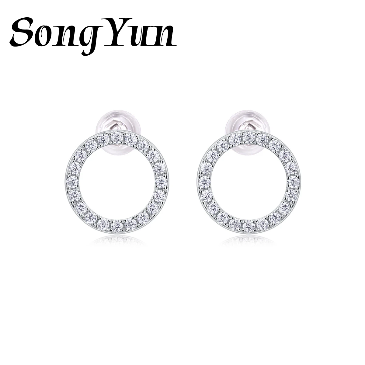 SONGYUN Luxury Jewelry 925 Sterling Silver Earrings Moissanite Diamond Drop Evening for Bride 18K Gold Plated SYT Patent Earring
SONGYUN Luxury Jewelry 925 Sterling Silver Earrings Moissanite Diamond Drop Evening for Bride 18K Gold Plated SYT Patent Earring