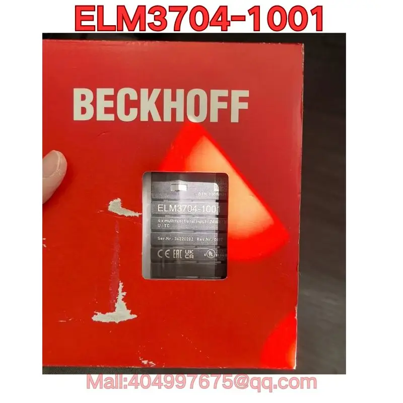 Новый модуль ПЛК ELM3704-1001
Новый модуль ПЛК ELM3704-1001