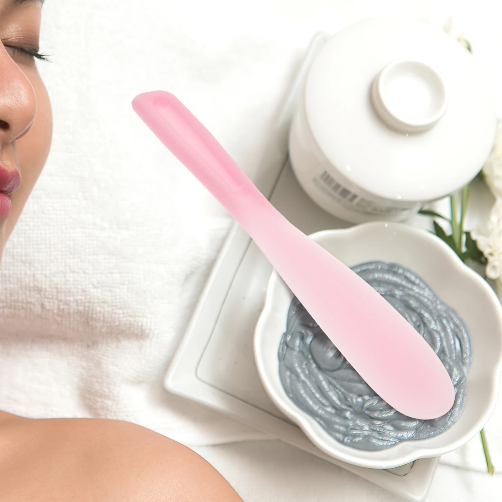 10pcs Large Spatulas Face Mask Mixing Tools Silicone Stirring Tools Multifunctional Makeup Spatula For Beauty Salon
10pcs Large Spatulas Face Mask Mixing Tools Silicone Stirring Tools Multifunctional Makeup Spatula For Beauty Salon