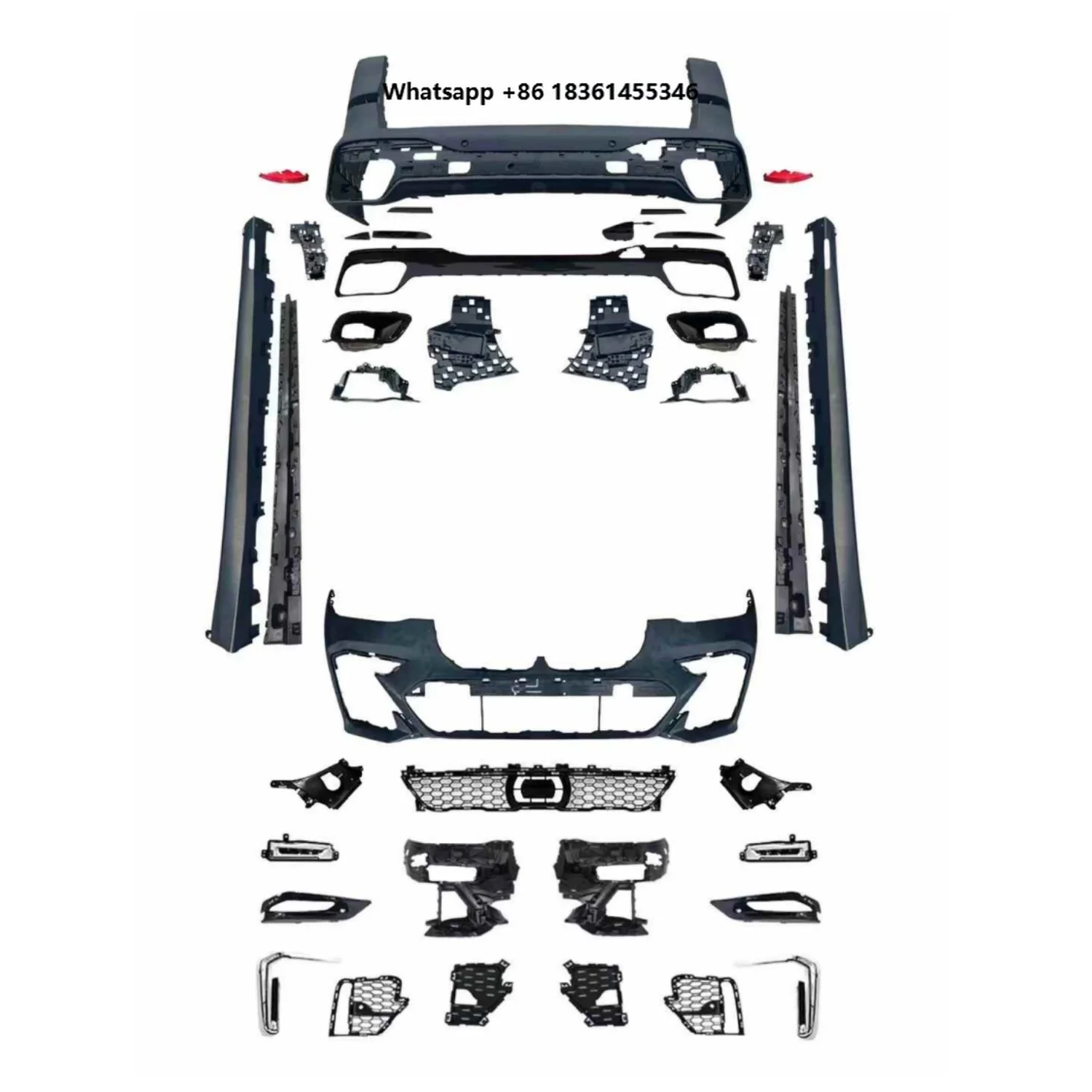 For X7 G07 2019-2022 Upgrade to MT Sport Style Full Body Kit | 1:1 Front Bumper Rear Bumper Side Skirts Diffuser Wholesaler
For X7 G07 2019-2022 Upgrade to MT Sport Style Full Body Kit | 1:1 Front Bumper Rear Bumper Side Skirts Diffuser Wholesaler
