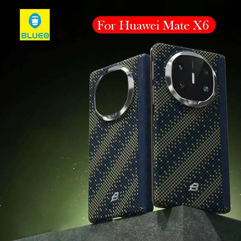 Blueo Kevlar Magnetic Case For Huawei Mate X6 Carbon Fibre Back Cover Case for HUAWEI Mate X6
Blueo Kevlar Magnetic Case For Huawei Mate X6 Carbon Fibre Back Cover Case for HUAWEI Mate X6