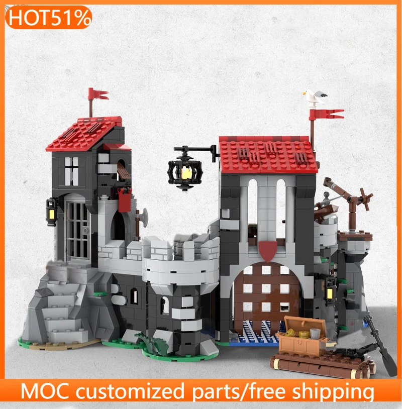 1018 PCS City Engineering Castle Wolfstone MOC Customize Modular Building Block Creative Design Kids DIY Assembly Toy Gift
1018 PCS City Engineering Castle Wolfstone MOC Customize Modular Building Block Creative Design Kids DIY Assembly Toy Gift